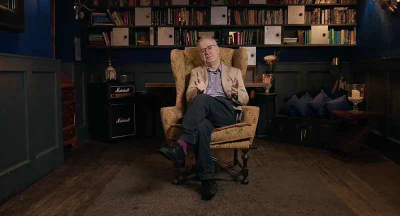 Professor Sir Simon Wessely in interview for the film.